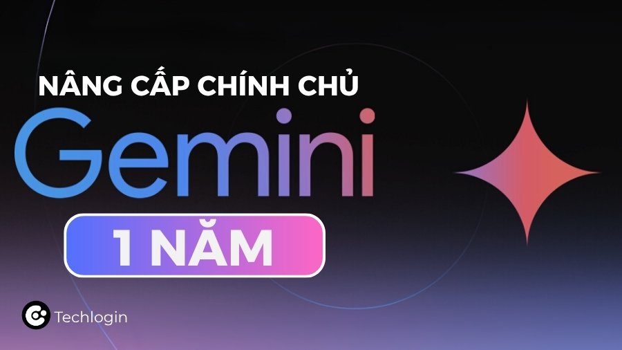 Google AI Pro (Gemini) 1 năm - Nâng cấp chính chủ