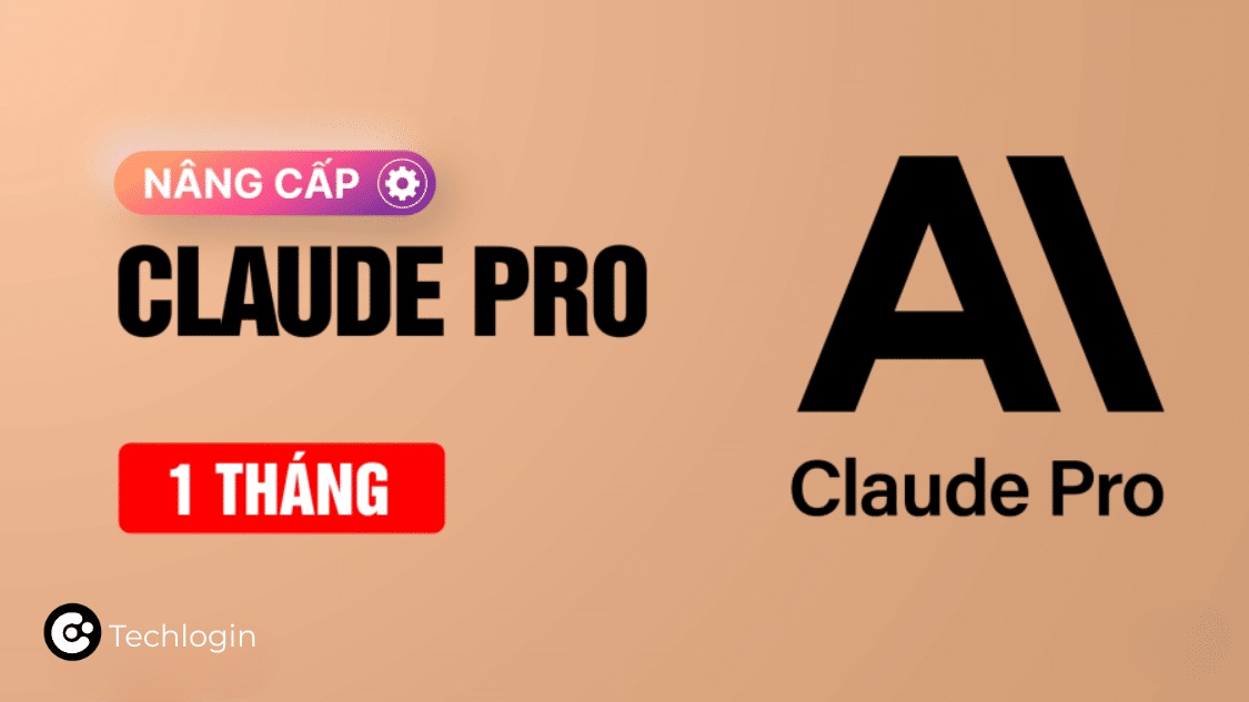 Claude AI Pro 1 tháng – nâng cấp chính chủ