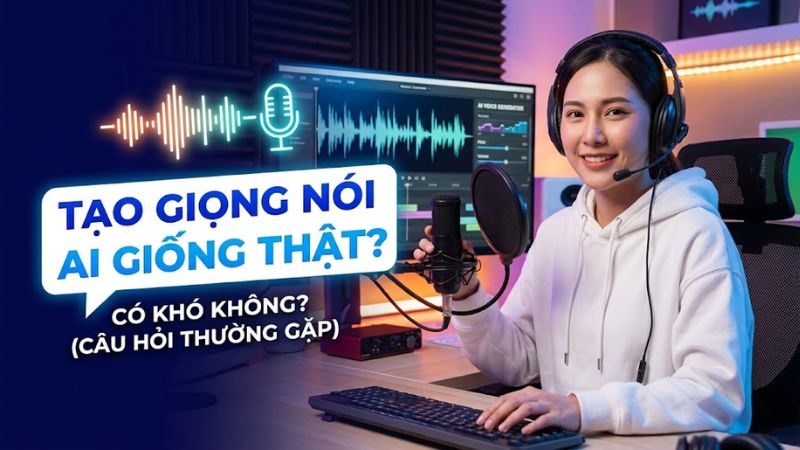 Cách AI tạo giọng nói giống người thật