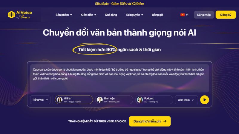 AI Voice Tốt Nhất Hiện Nay