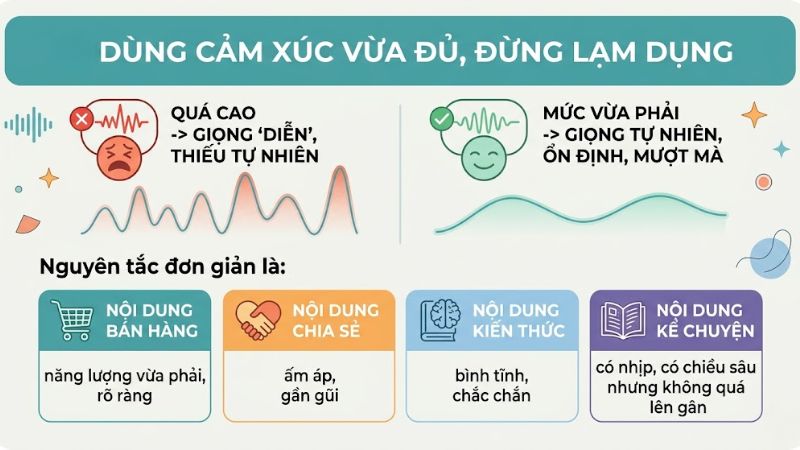 Cách chỉnh giọng đọc AI giống thật