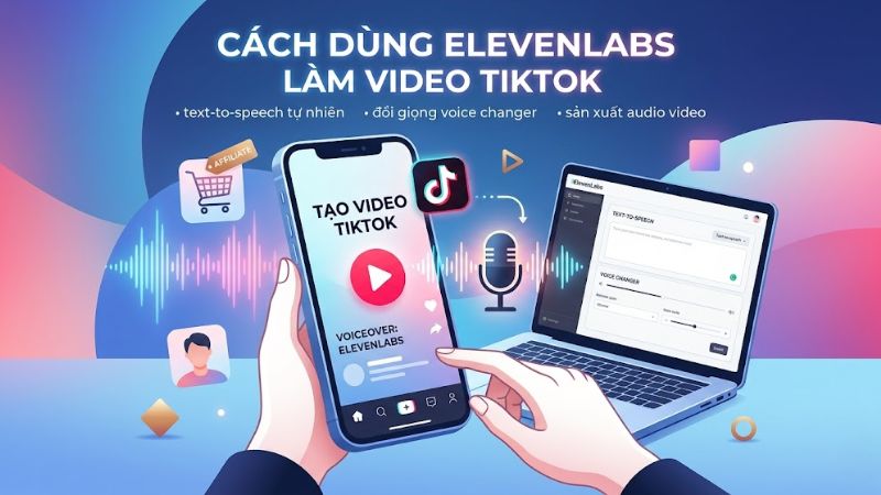 Cách dùng ElevenLabs làm video TikTok