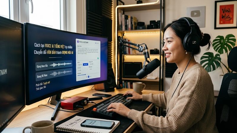 Cách tạo voice AI tiếng Việt tự nhiên