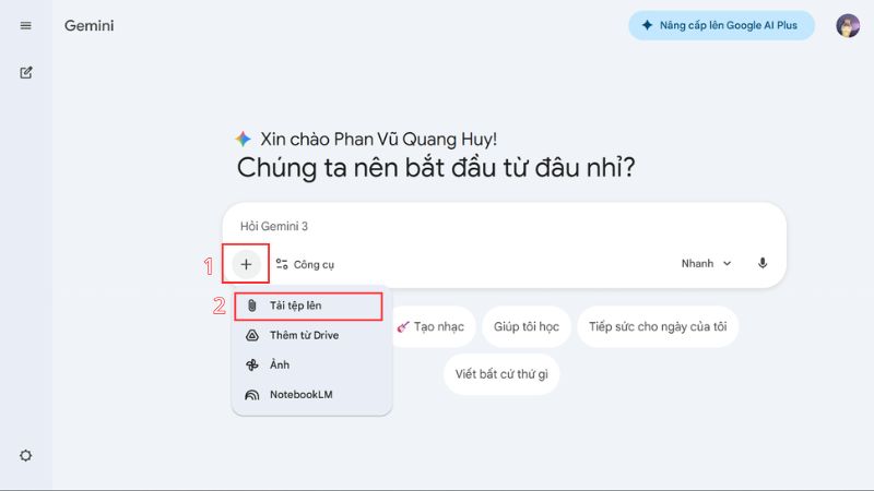 Câu Lệnh Gemini Tạo Ảnh