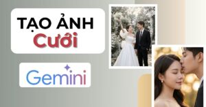 Câu lệnh Gemini tạo ảnh cưới