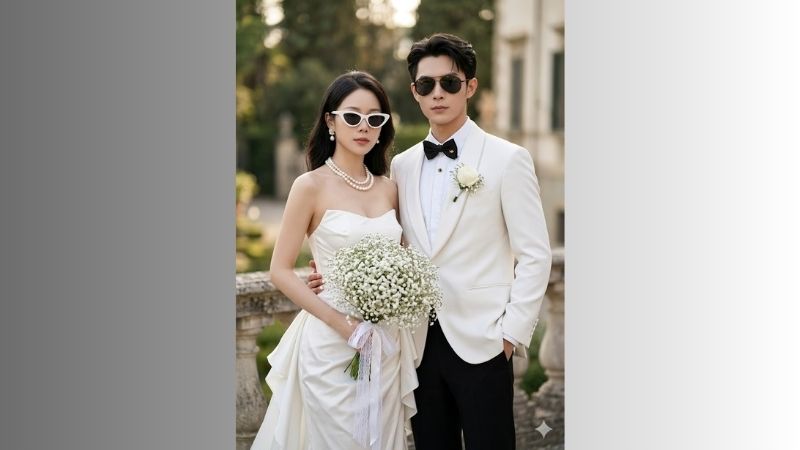 Câu lệnh Gemini tạo ảnh cưới