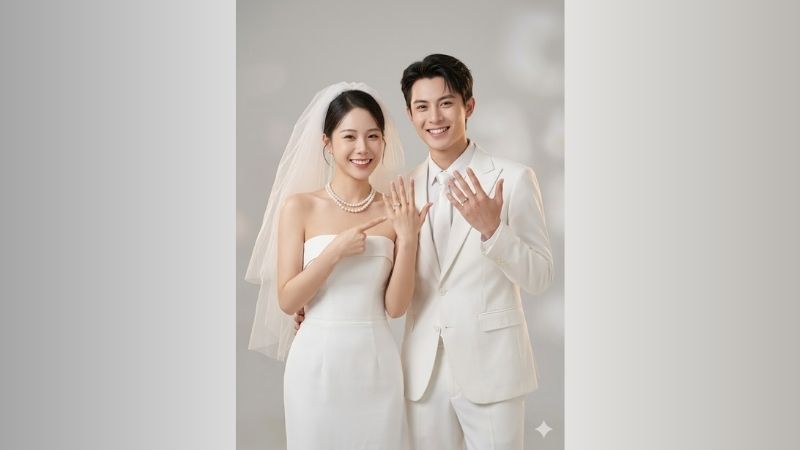 Câu lệnh Gemini tạo ảnh cưới