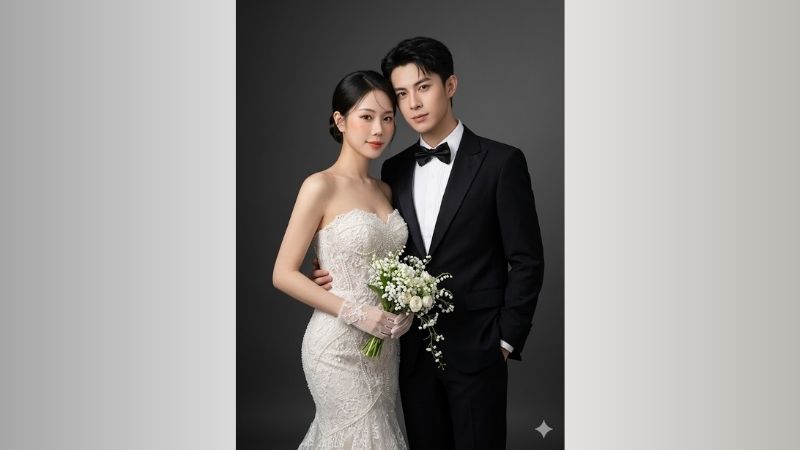 Câu lệnh Gemini tạo ảnh cưới