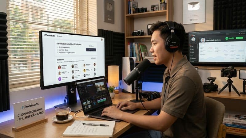 ElevenLabs Có Dùng Miễn Phí Không