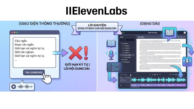 ElevenLabs có giới hạn ký tự không