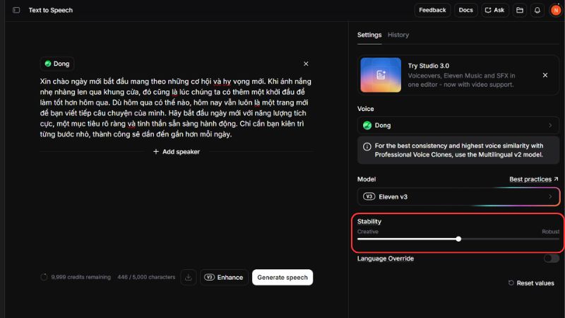 ElevenLabs hỗ trợ ngôn ngữ nào