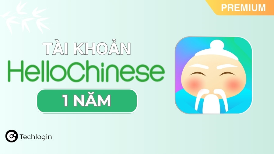 Hello Chinese Premium 1 năm - Tài khoản