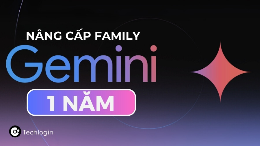 Google AI Pro (Gemini Pro) 1 Năm – Chủ Family (Thêm 5 Thành Viên)