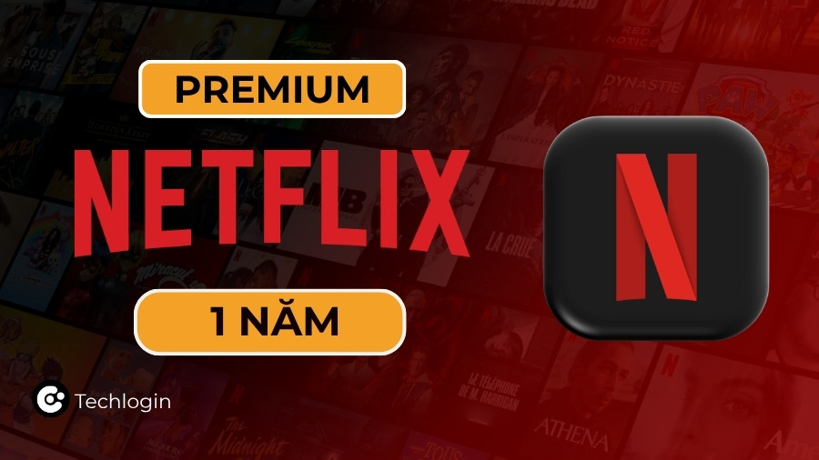 Netflix Premium 1 năm - Tài khoản