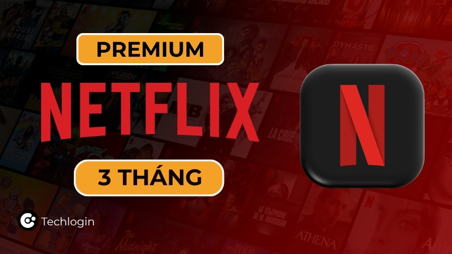 Netflix Premium 3 tháng - Tài khoản
