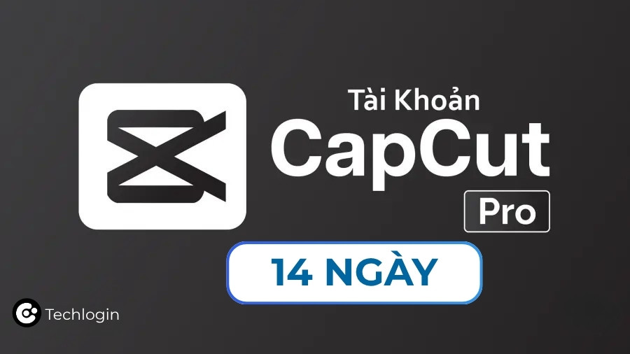 Tài khoản CapCut Pro 14 ngày