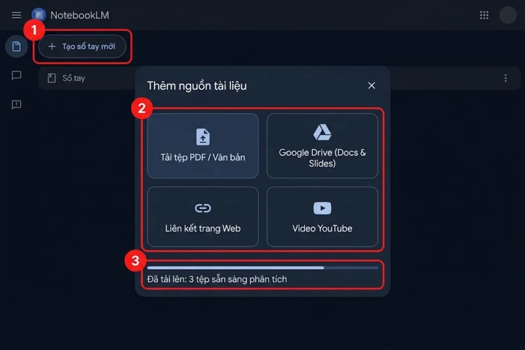 Cách dùng NotebookLM phân tích tài liệu