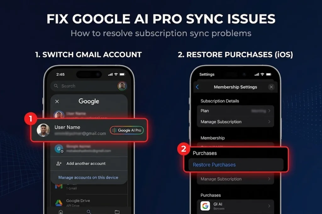 Cách kiểm tra gói Google AI Pro